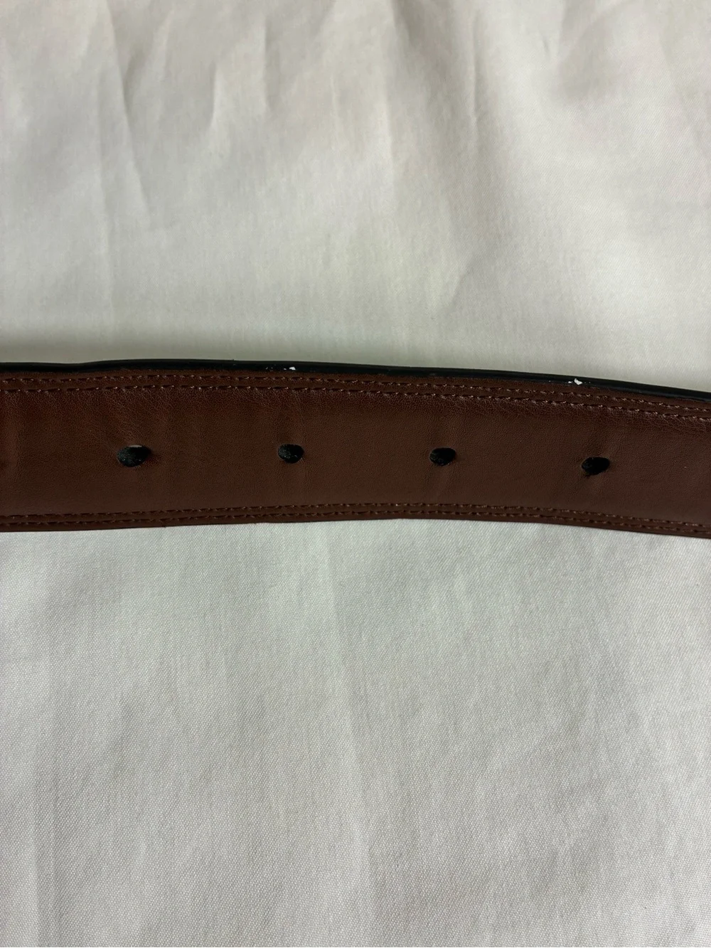 Dickies men's Reversible leather belt sz 44 brown/black